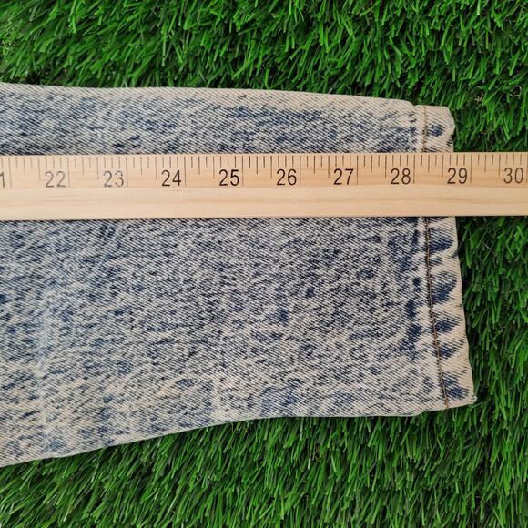 Vintage LEE Riders Mom Jeans Womens 00/0 23x29 Acid-Wash - Picture 15 of 16